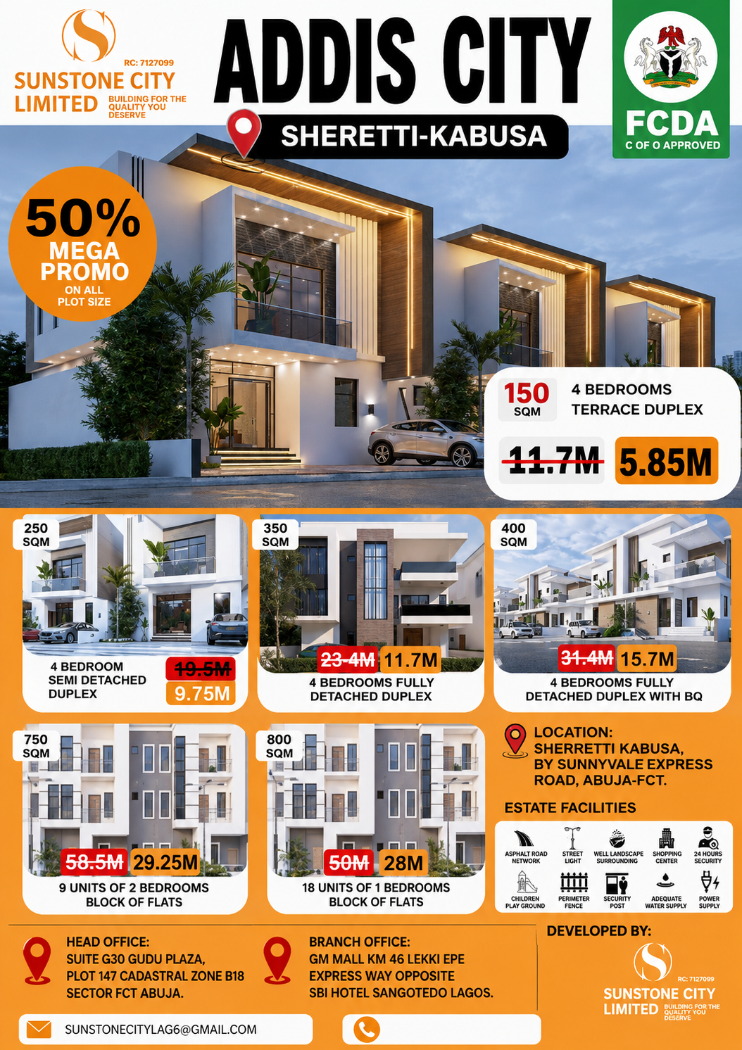 ADDIS CITY SHERETTI-KABUSA ABUJA