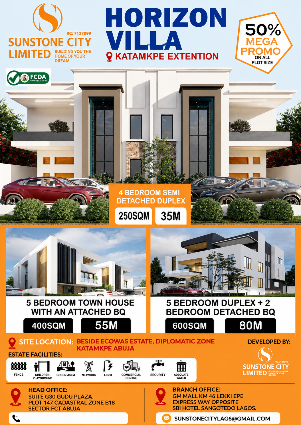 HORIZON VILLA KATAMKPE EXTENTION