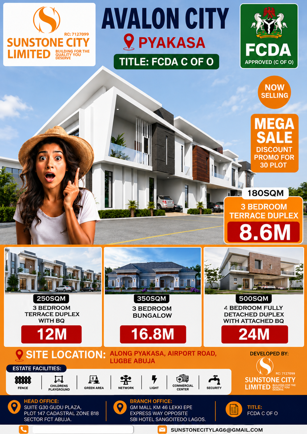 AVALON CITY PYAKASA ABUJA